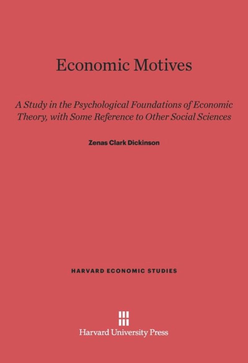 book: Economic Motives