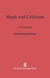 Music and Criticism