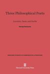 book: Three Philosophical Poets