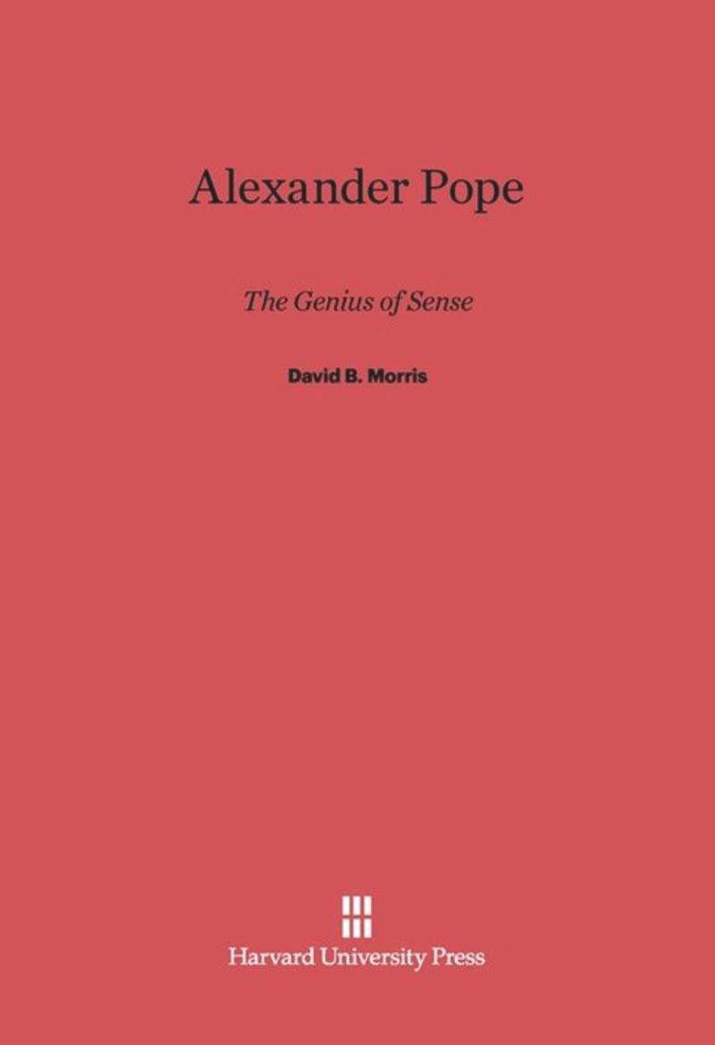 book: Alexander Pope