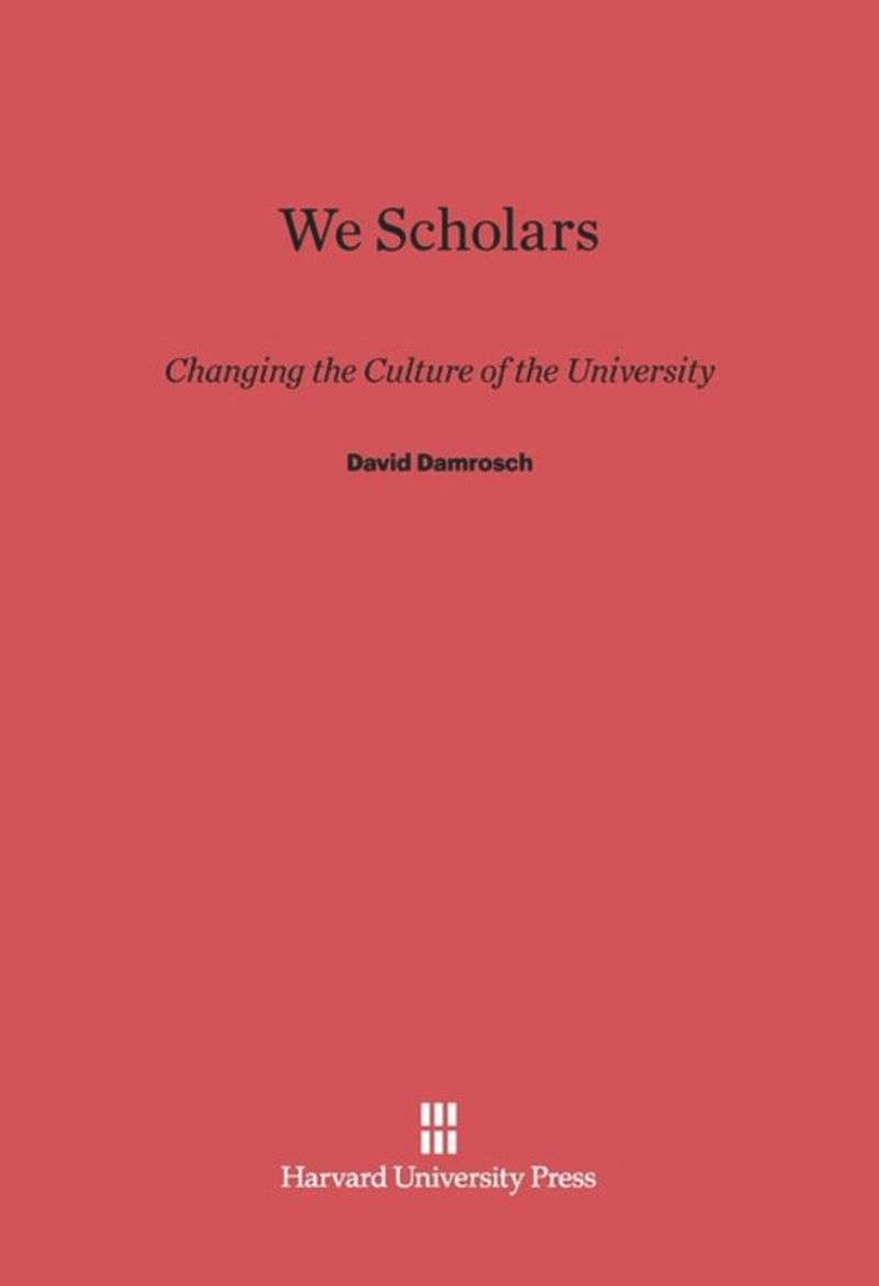 book: We Scholars