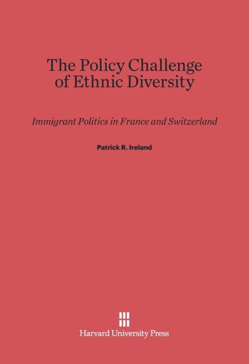 book: The Policy Challenge of Ethnic Diversity