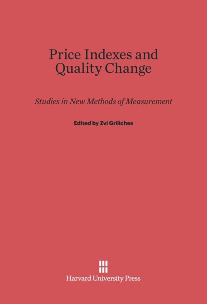 book: Price Indexes and Quality Change