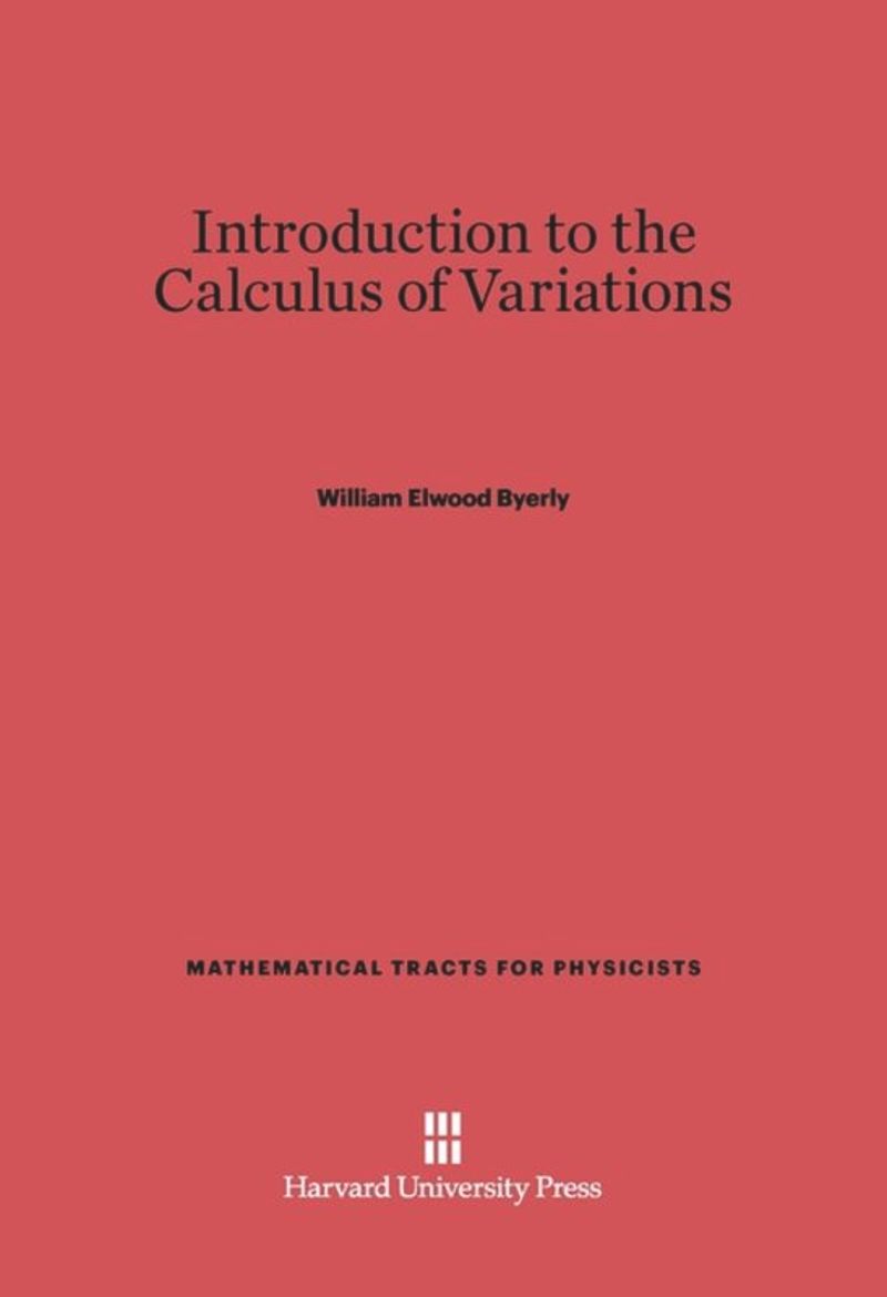 book: Introduction to the Calculus of Variations