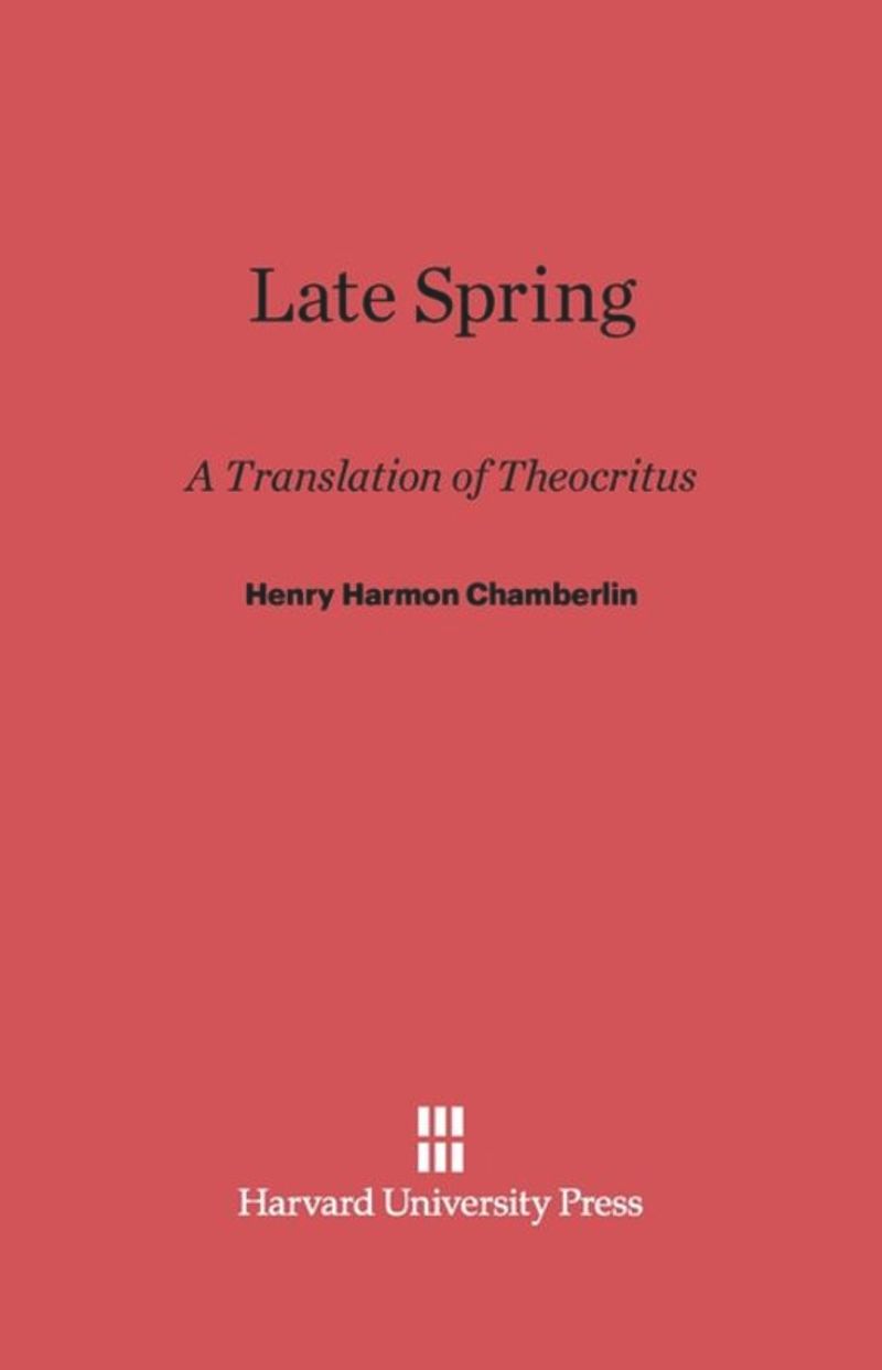 book: Late Spring