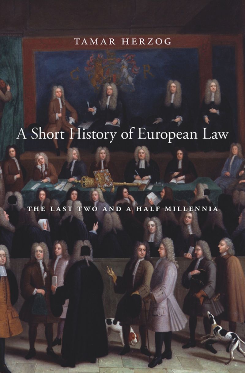 book: A Short History of European Law