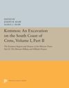 book: Kommos: An Excavation on the South Coast of Crete, Volume I, Part II