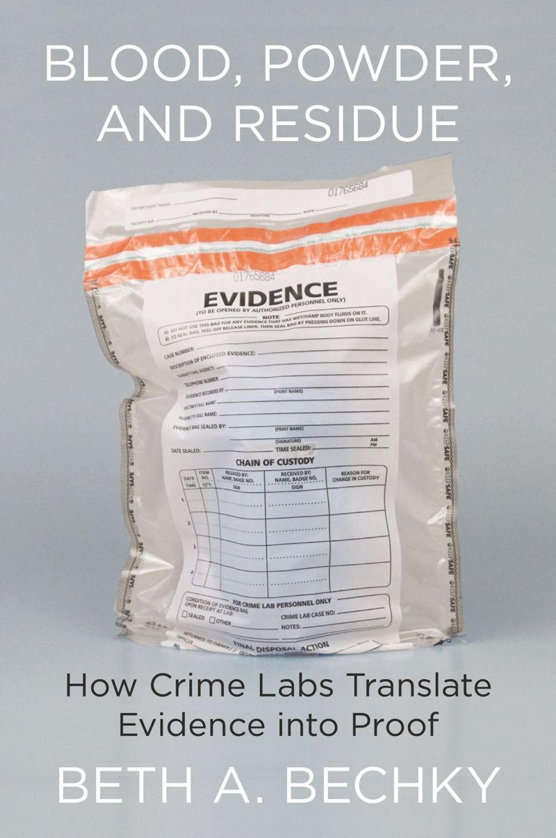 book: Blood, Powder, and Residue