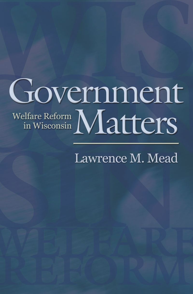 book: Government Matters