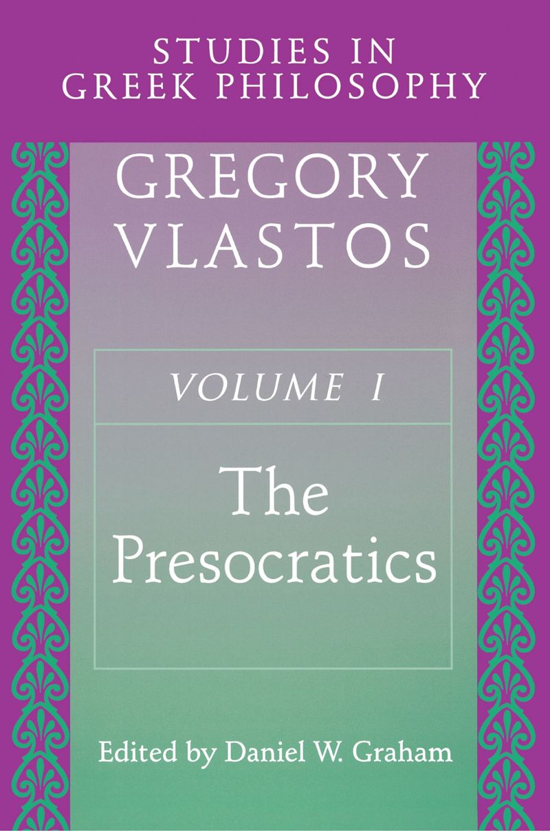 book: Studies in Greek Philosophy, Volume I