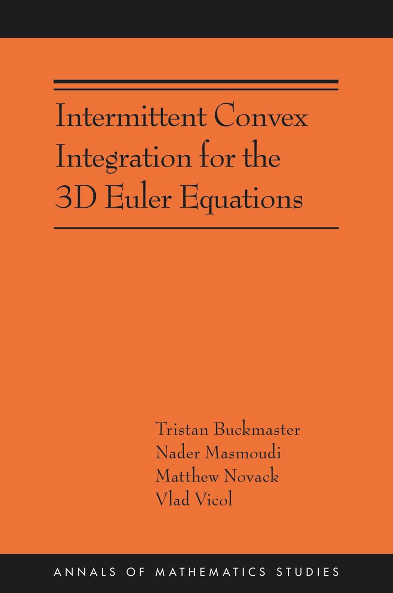 book: Intermittent Convex Integration for the 3D Euler Equations