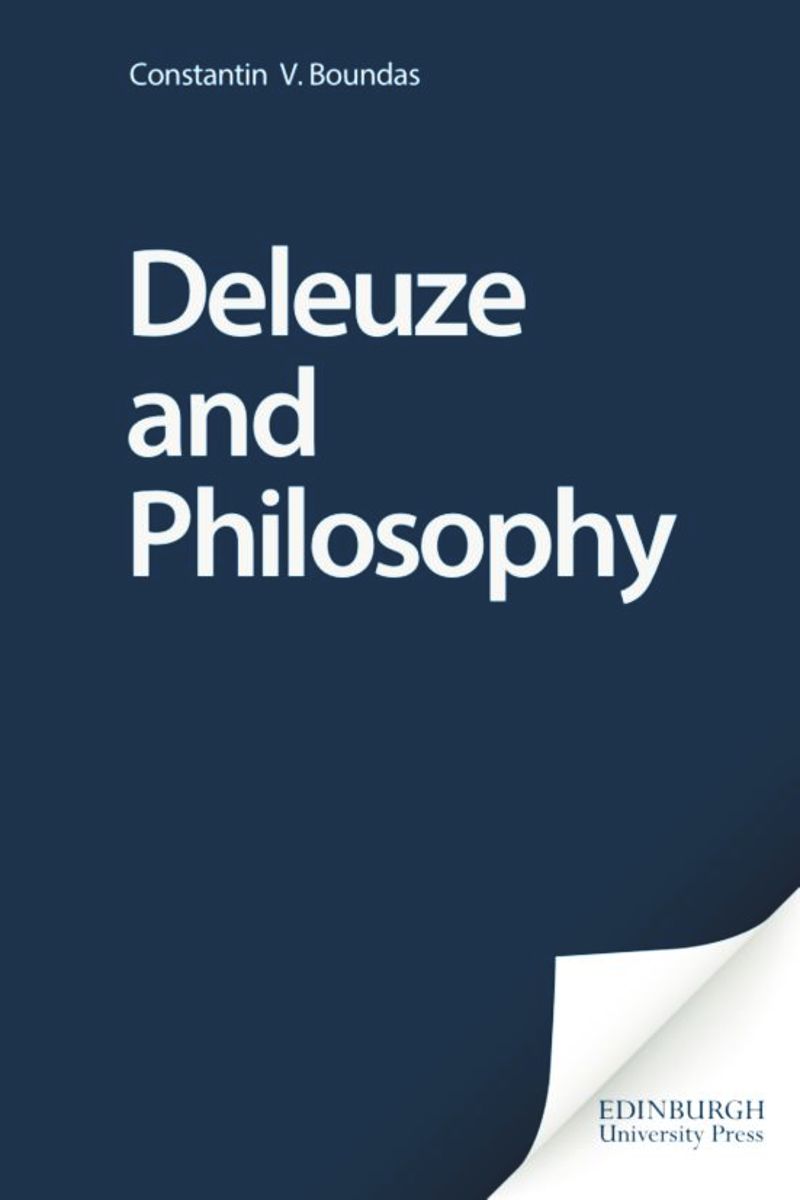 book: Deleuze and Philosophy