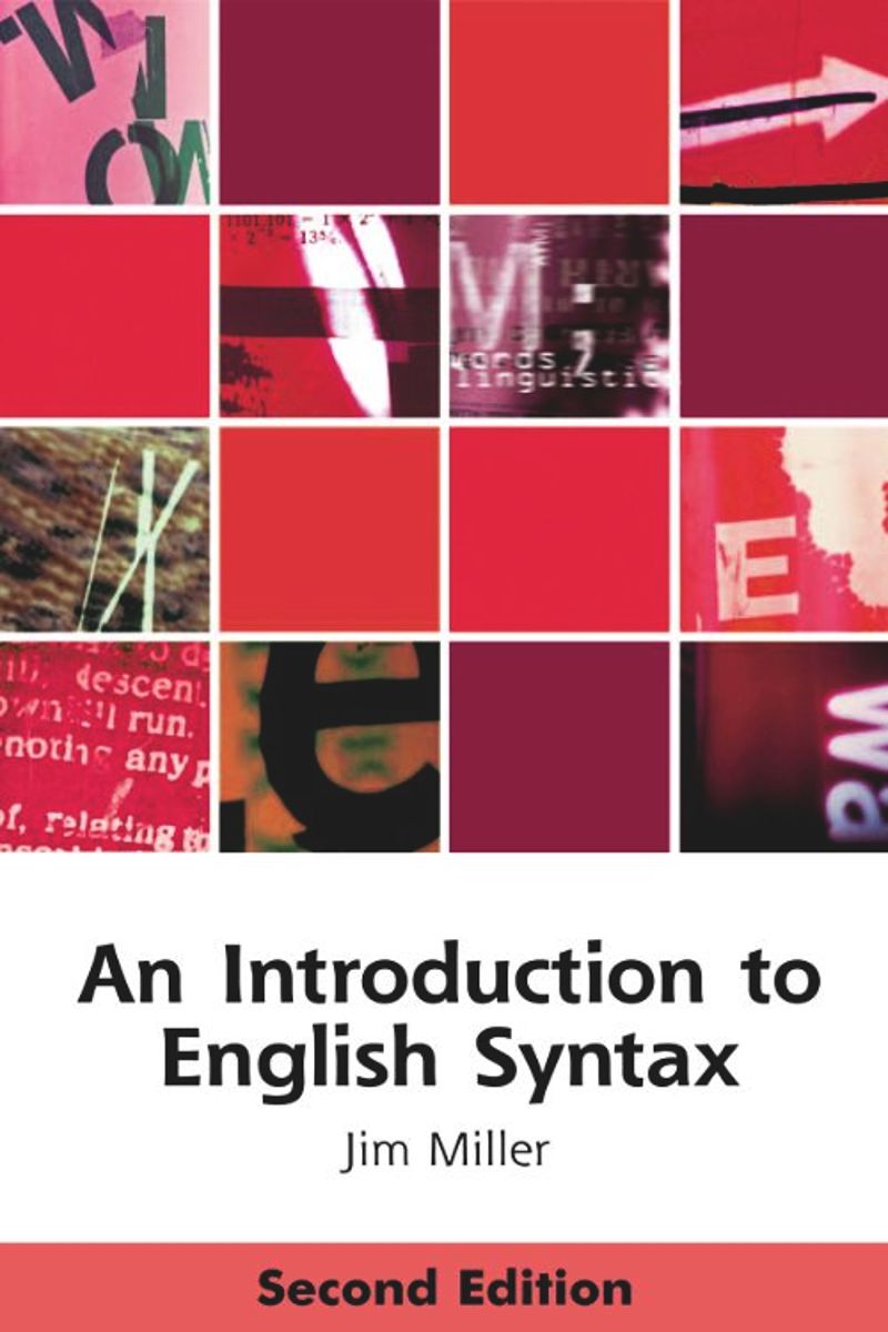 book: An Introduction to English Syntax