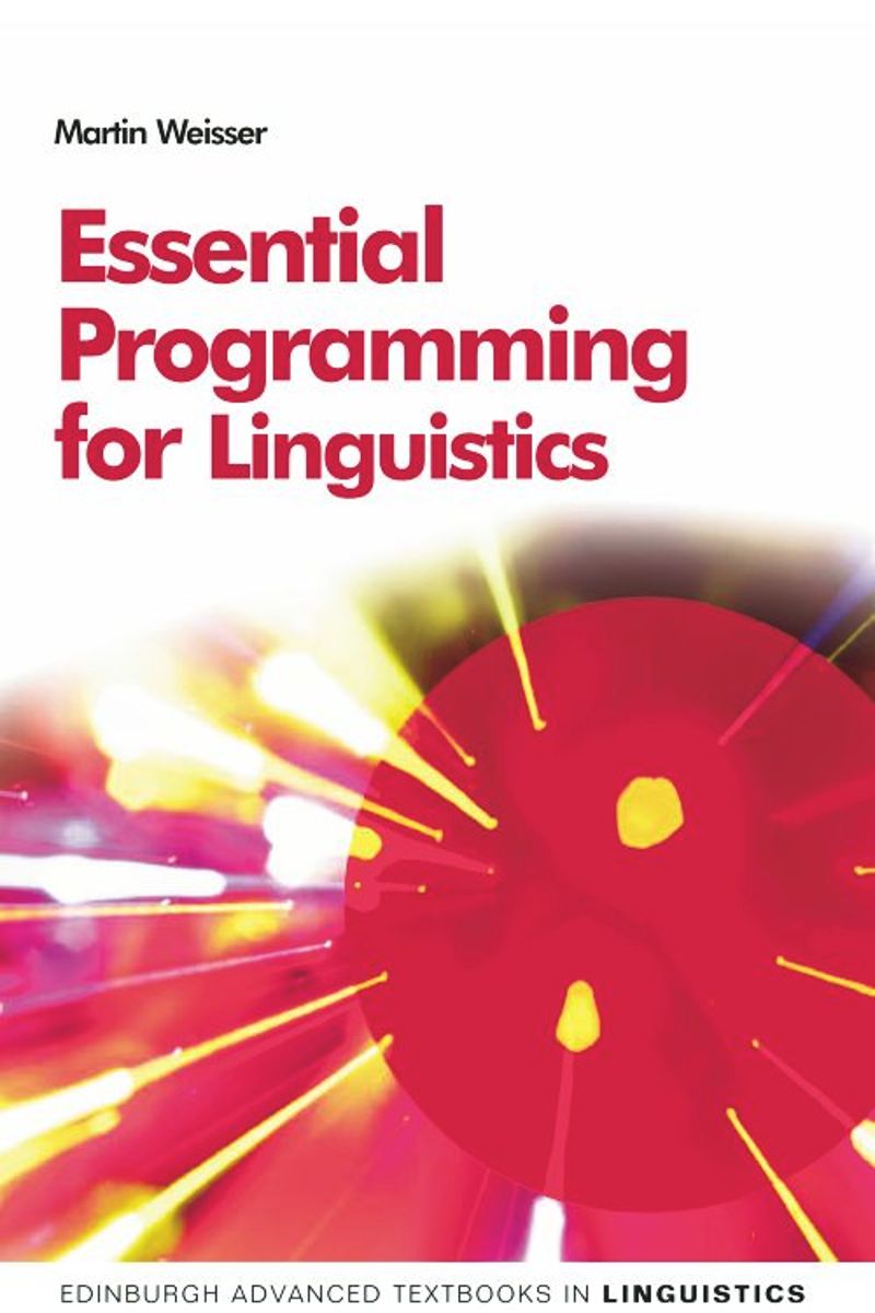 book: Essential Programming for Linguistics
