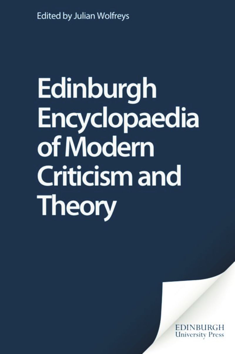 book: Edinburgh Encyclopaedia of Modern Criticism and Theory
