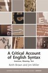 book: A Critical Account of English Syntax