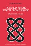 book: I Could Speak Until Tomorrow
