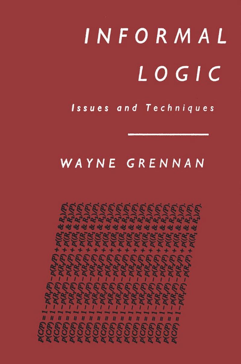 book: Informal Logic
