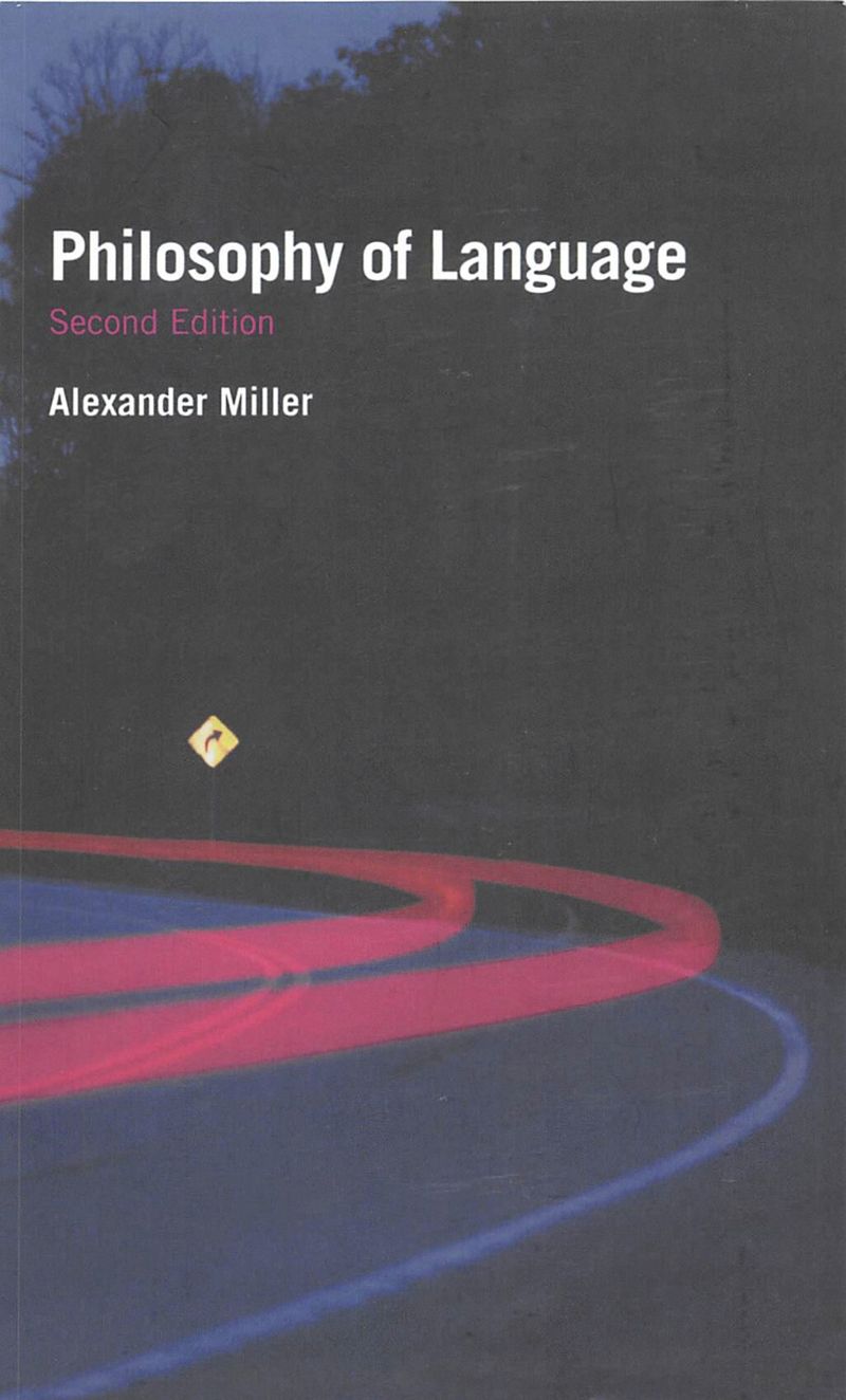 book: Philosophy of Language