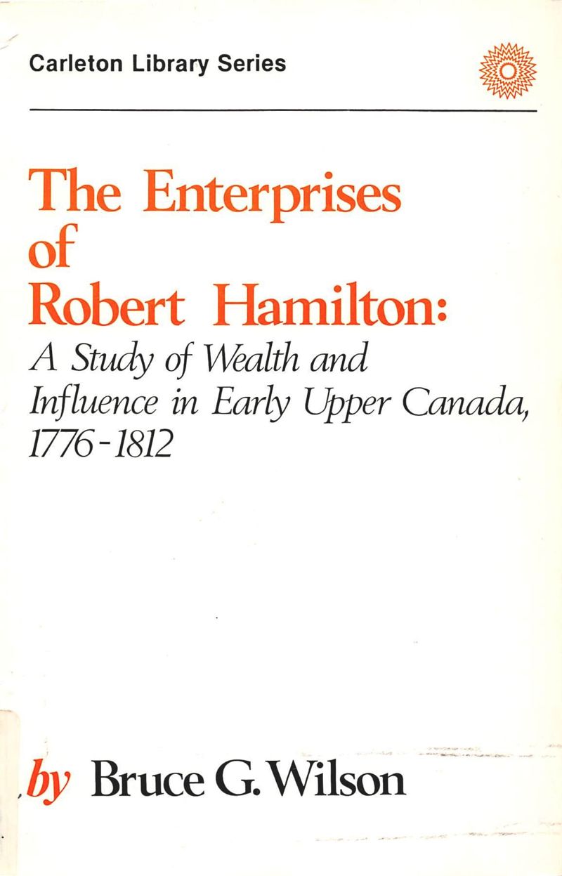 book: Enterprises of Robert Hamilton