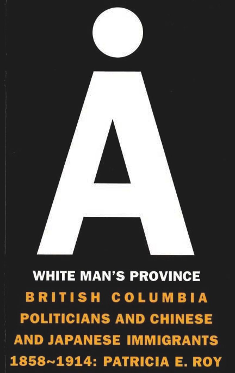 book: A White Man's Province