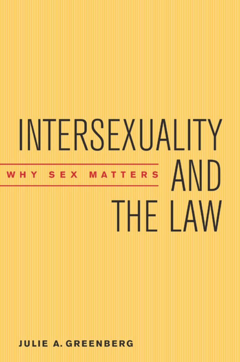 book: Intersexuality and the Law