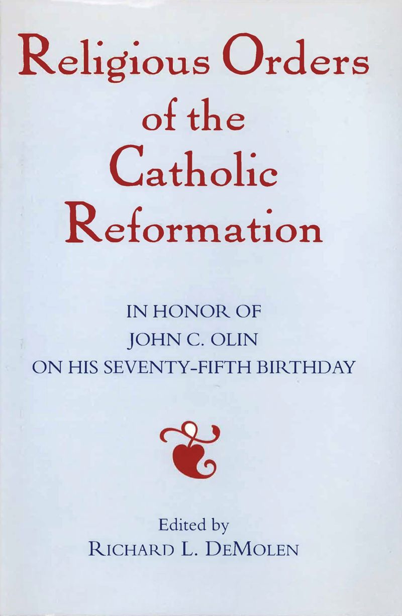 book: Religious Orders of the Catholic Reformation