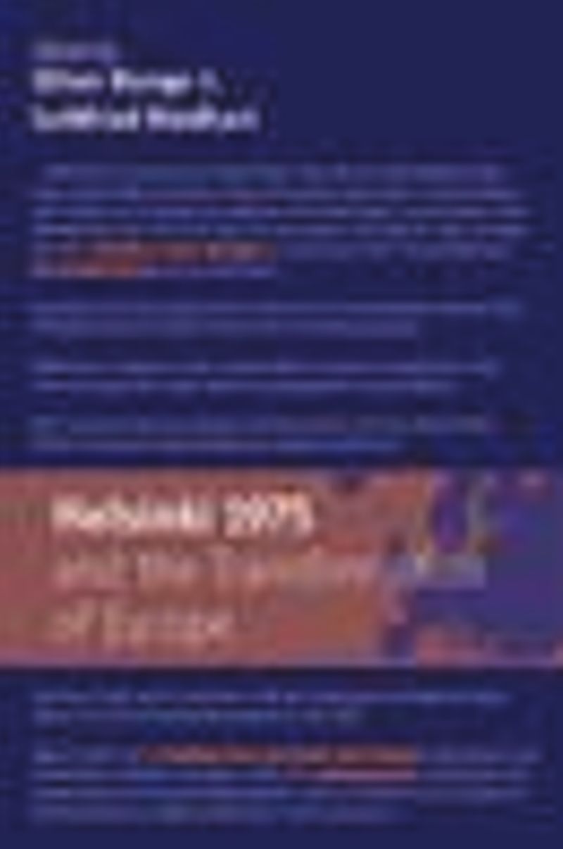 book: Helsinki 1975 and the Transformation of Europe