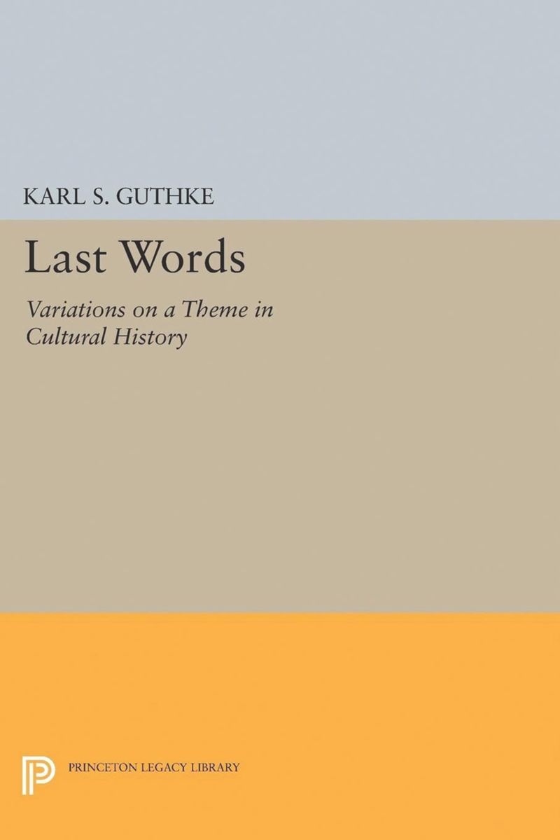 book: Last Words