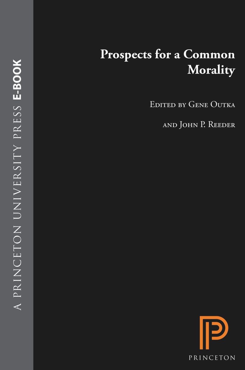 book: Prospects for a Common Morality