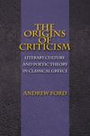The Origins of Criticism