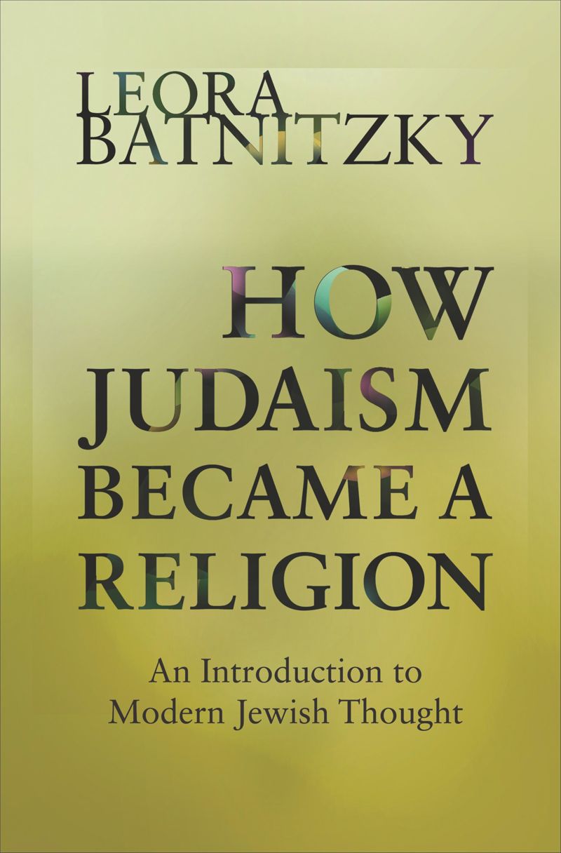 book: How Judaism Became a Religion
