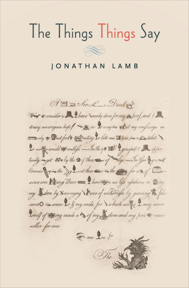 book: The Things Things Say