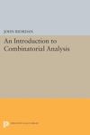 book: An Introduction to Combinatorial Analysis