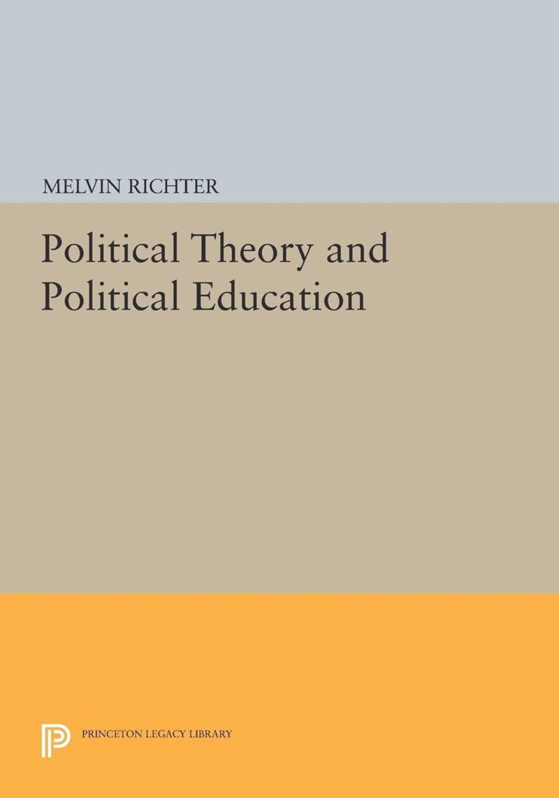 book: Political Theory and Political Education