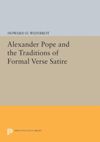 book: Alexander Pope and the Traditions of Formal Verse Satire