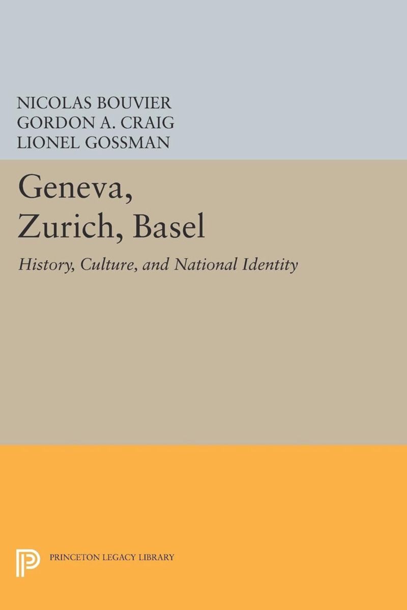 book: Geneva, Zurich, Basel
