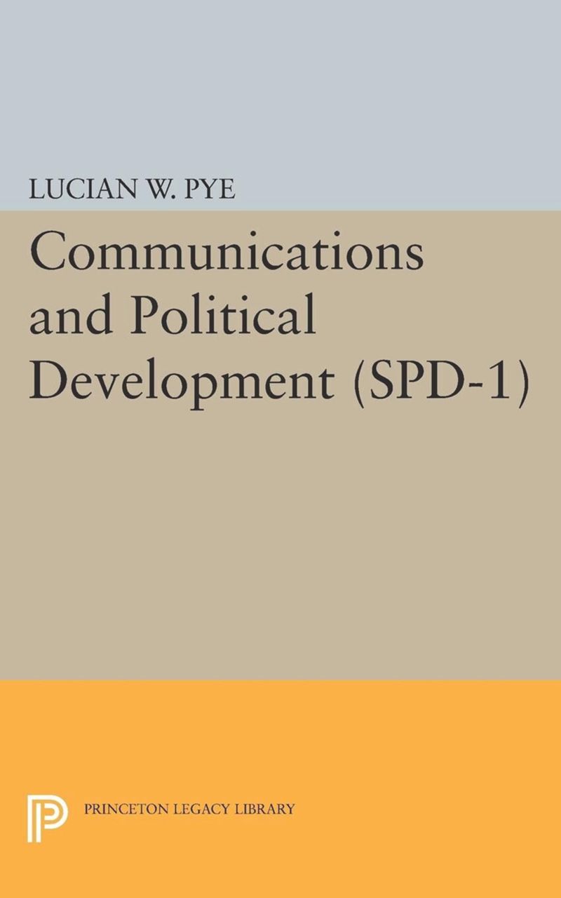 book: Communications and Political Development. (SPD-1)