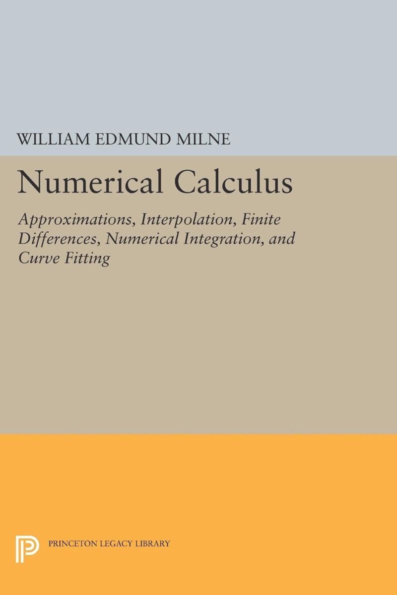 book: Numerical Calculus