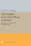 book: The English Lyric from Wyatt to Donne