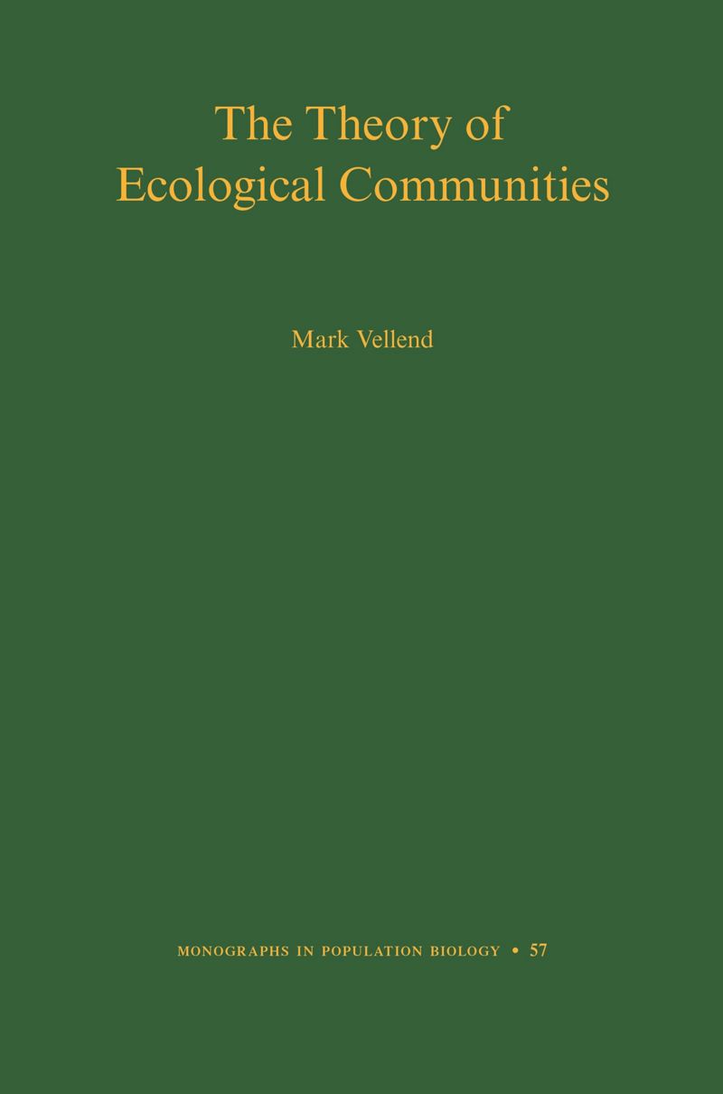 book: The Theory of Ecological Communities