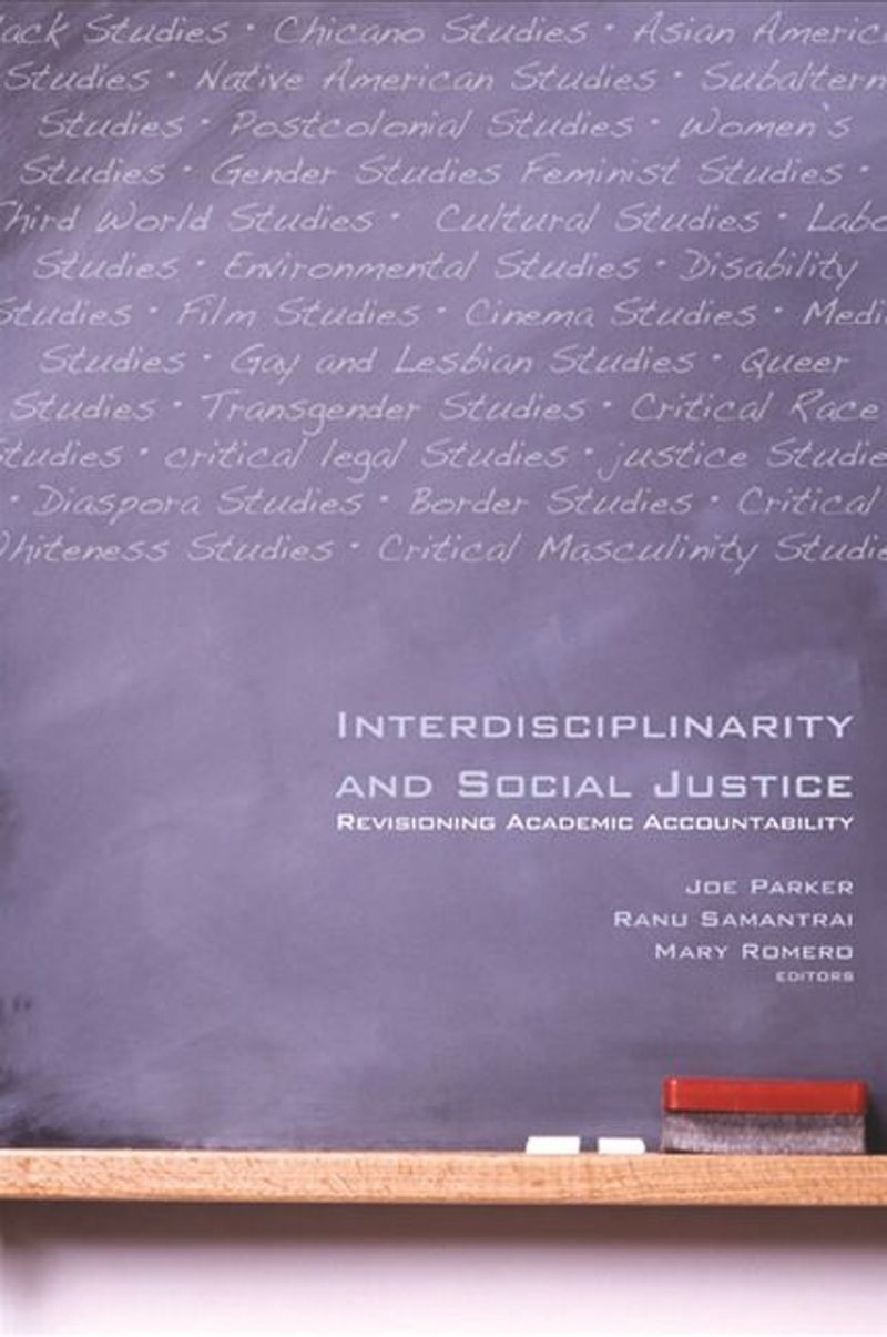 book: Interdisciplinarity and Social Justice