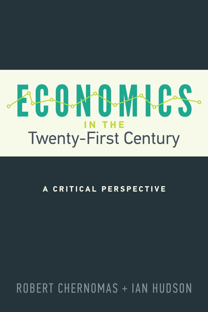 book: Economics in the Twenty-First Century