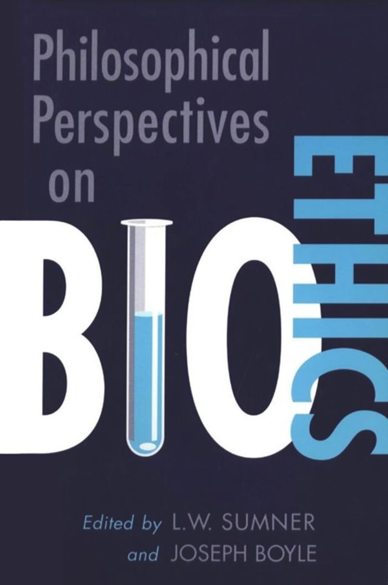 book: Philosophical Perspectives on Bioethics