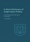 book: A Short Dictionary of Anglo-Saxon Poetry