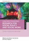 book: Understanding Research for Social Policy and Social Work