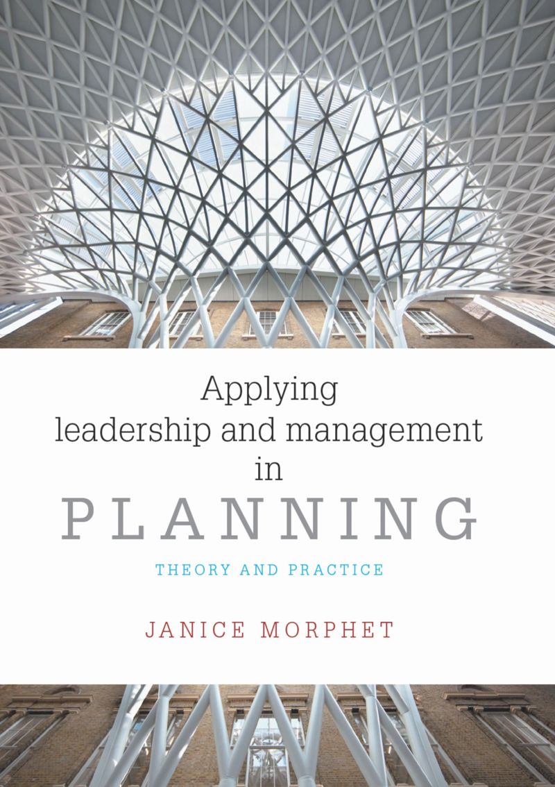 book: Applying leadership and management in planning