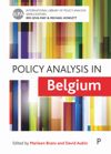 book: Policy Analysis in Belgium