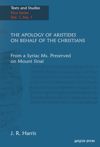 book: The Apology of Aristides on behalf of the Christians