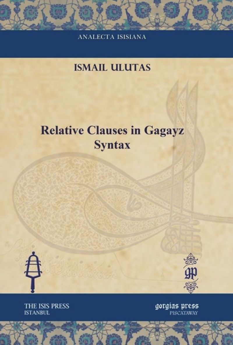 book: Relative Clauses in Gagayz Syntax